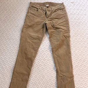 JCrew City Fit Corduroy pants